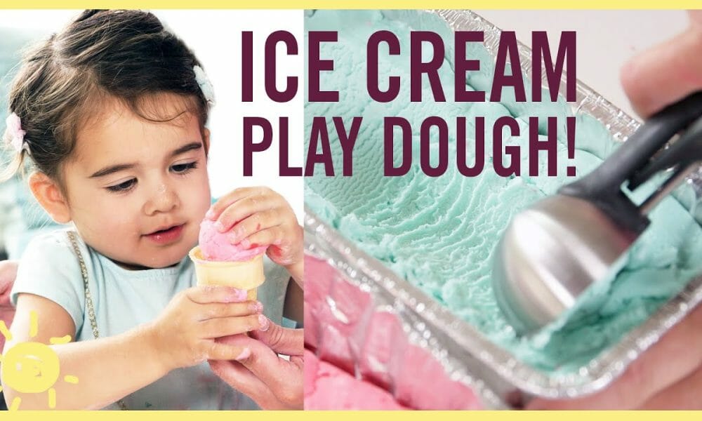 DIY How to Make Lifelike Ice Cream Play Dough
