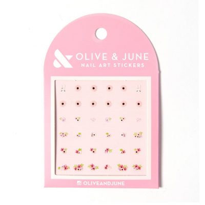 olive and June Valentine's Day nail decals