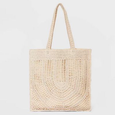 crochet toe bag