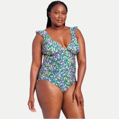 floral one piece