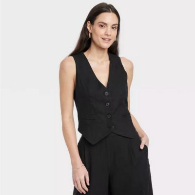 black vest