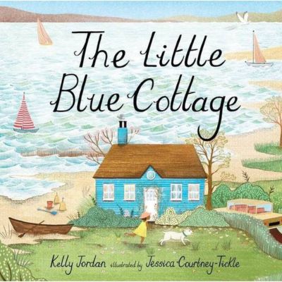 little blue cottage