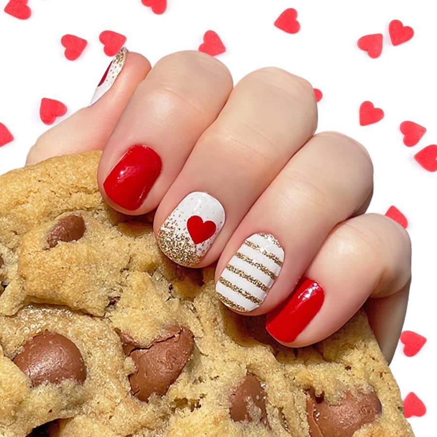 valentines day nails