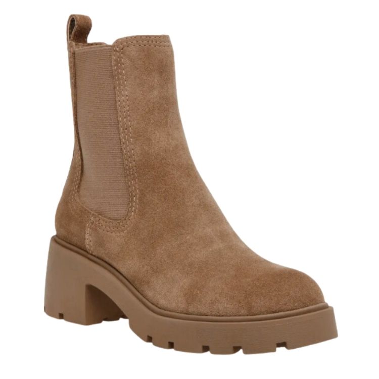 tan suede boots