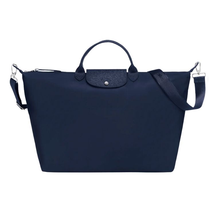 navy blue travel bag