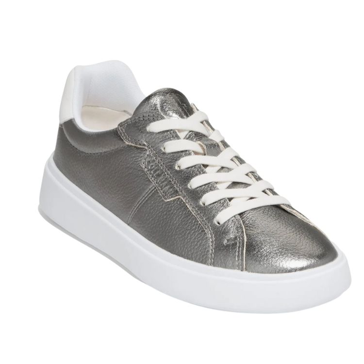 metallic silver shoes