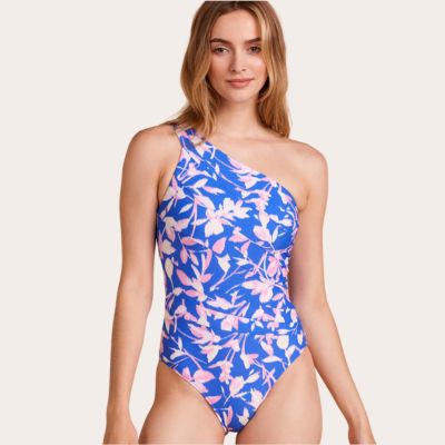 summersalt floral print one-piece swimsuit
