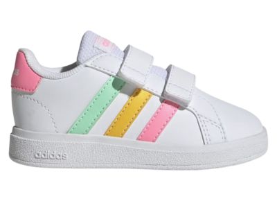 adidas striped kids sneaker
